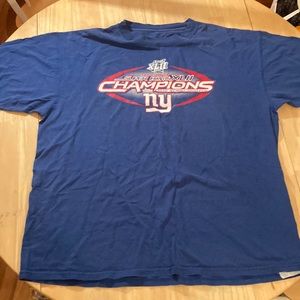 2008 SUPER BOWL CHAMPIONS NY GIANTS MENS XL